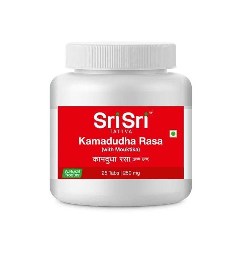 Kamadudha Rasa (25 tabs, 250 mg), Kamadudha Rasa, Sri Sri Tattva