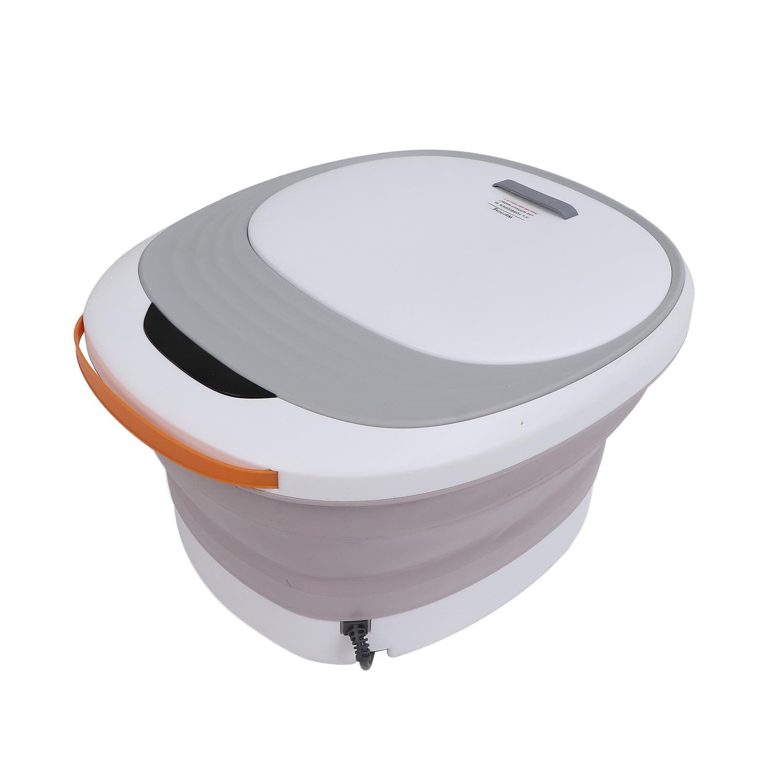 Electric Foot Bath Tub Collapsible Massage Heated Foot Soaking Tub with Remote Control EU Plug