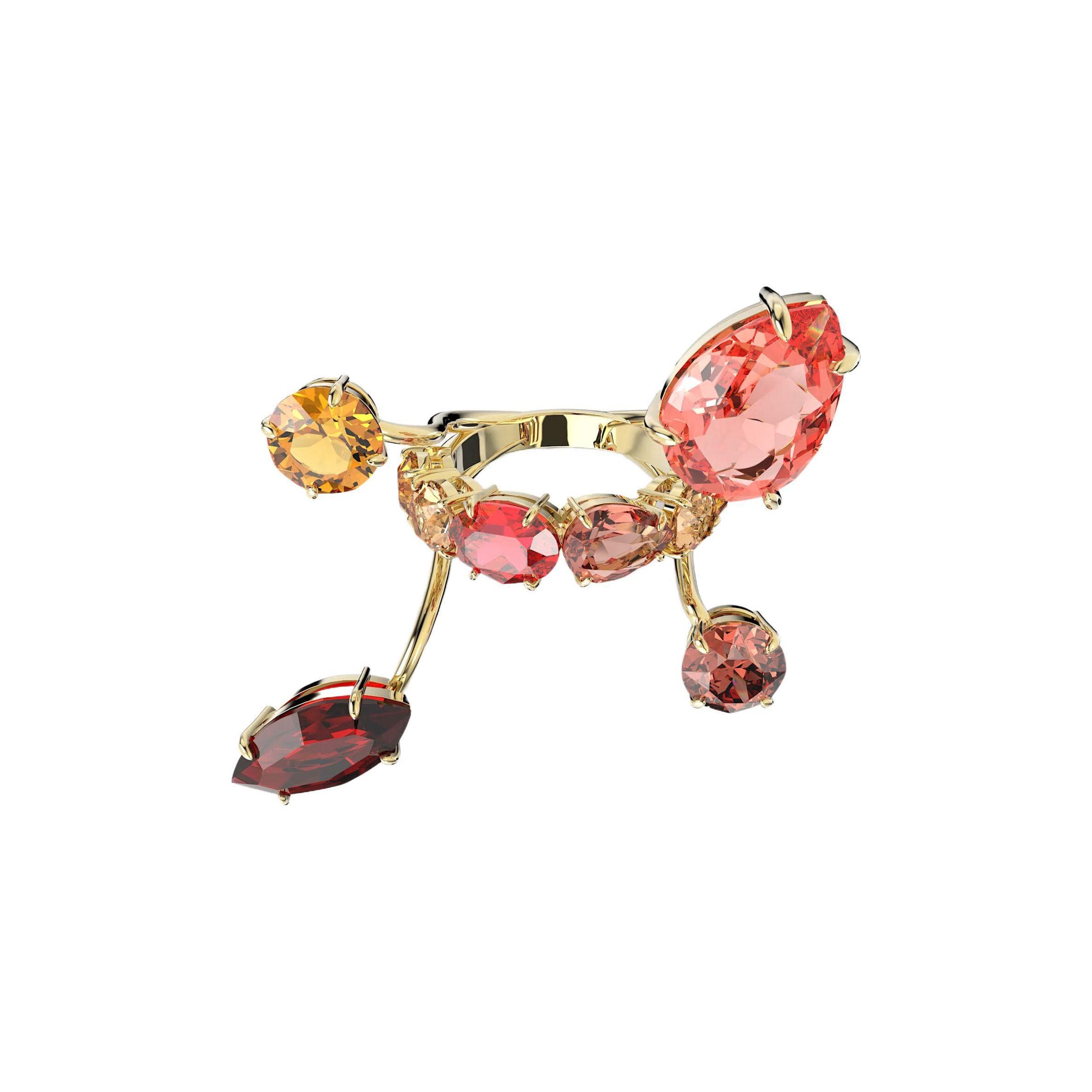Swarovski Gem Radiant Luxury Crystal Ring Women rings Candy 5600761 52