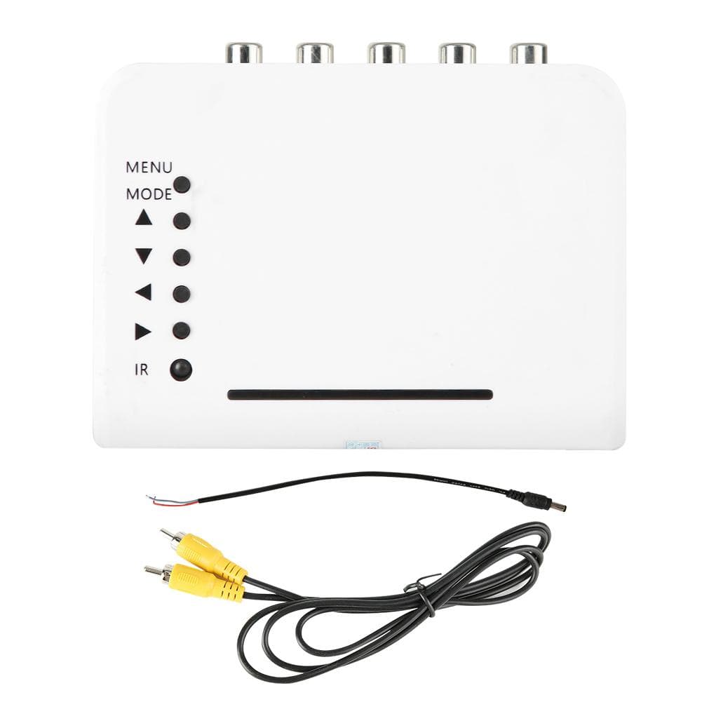 CCTV Video Quad Splitter Switcher Camera Processor System Kit 4 Channel
