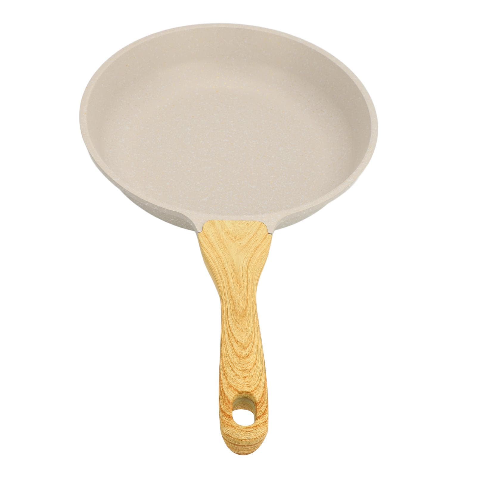 Frying Pan Multifunctional Egg Pancake Skillet with Heat Resistant Handle for Electric Stove L