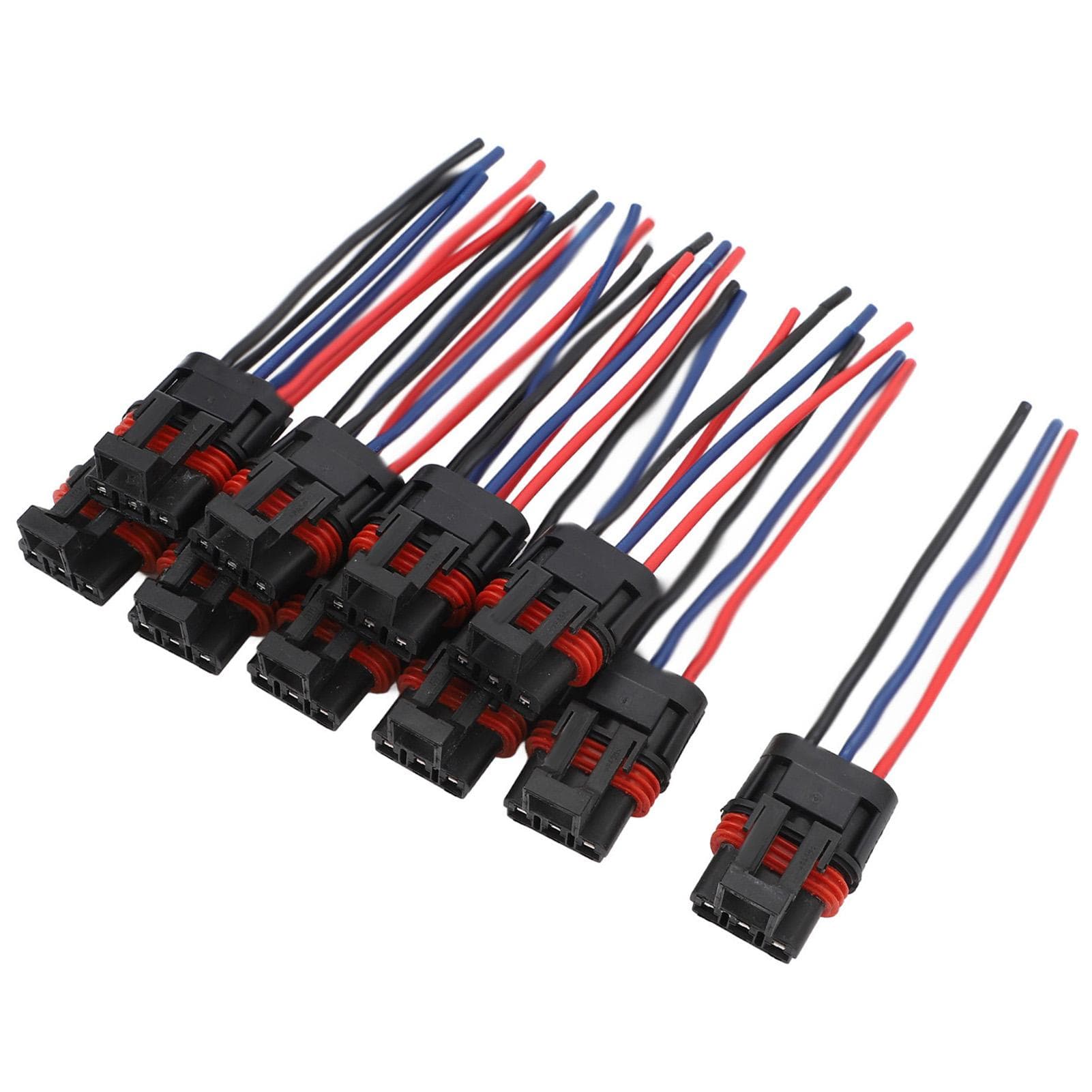 10pcs Pulse Power Plug Pigtail Connector Stable Transmission Replacement for Polaris Ranger XP 1000