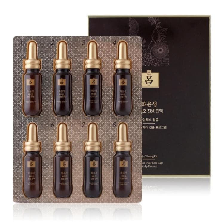 Ryo (Hwa Yoon-saeng) Beautiful Aging Hair Loss Care Ampoule 160ml (20ml*8ea) (3 Options) Ampoule*1