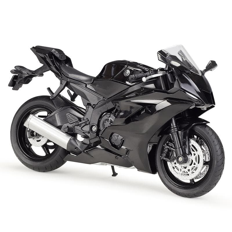 1/12 WELLY Yamaha 2020 YZF-R6 Die Cast Motorcycle Model Toy Vehicle Collection Autobike Shork-Absorber Off Road Autocycle Toys Car 1/12-17.7x9.8x6.8cm black