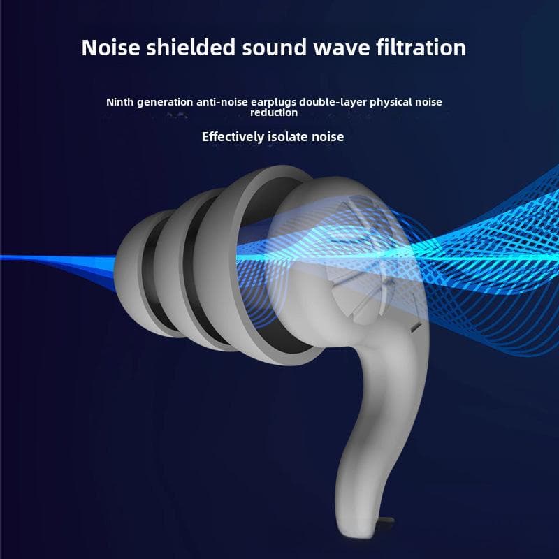 Super Quiet Noise Reduction Earplugs for Sleep and Study Pink Horn Earplugs