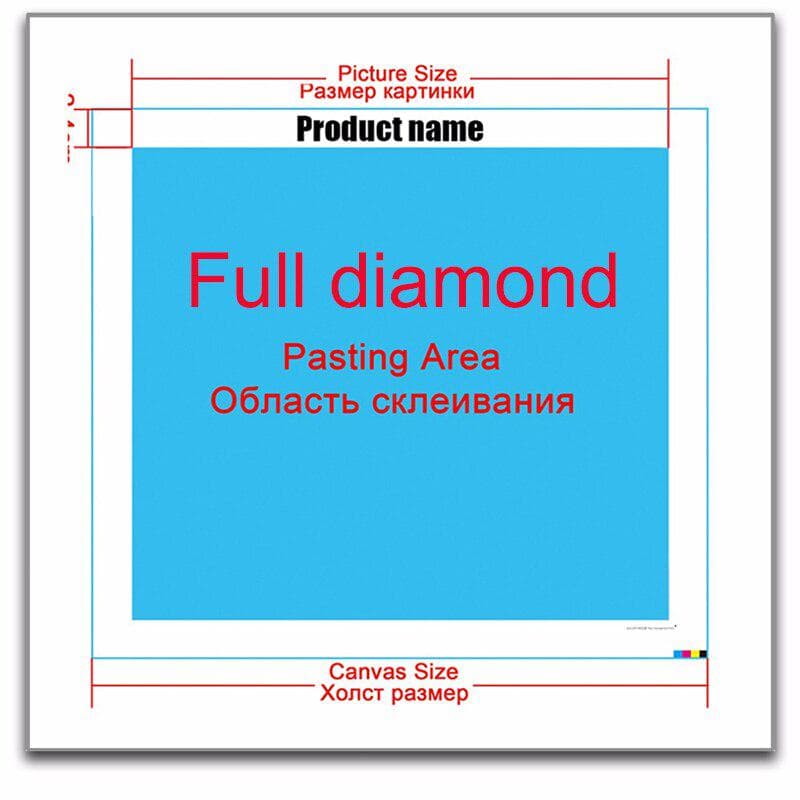 5D Diamond Painting Full Round Christmas Scenic Sunset Snow Embroidery Cross Stitch 20X30CM
