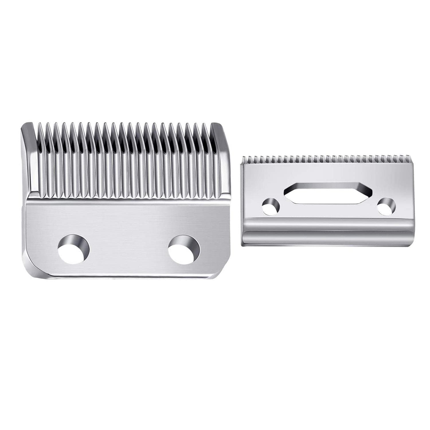 2pcs Hair Clipper Blade Cutter Head Replacement Blade for WAHL Electric Hair Trimmer Shaver silver