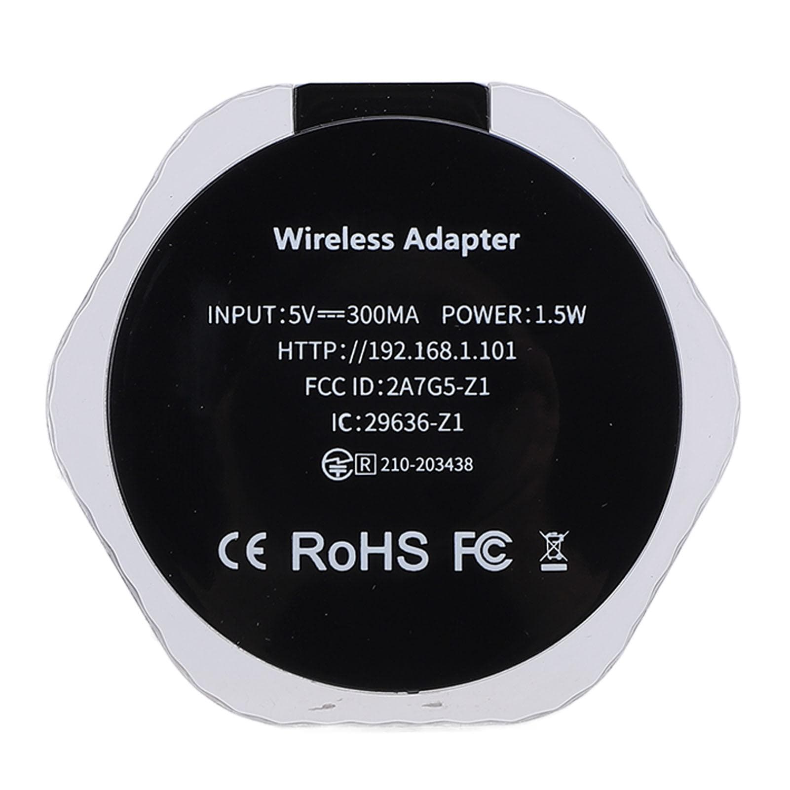 For Carplay Wireless Adapter 2 in 1 Plug and Play Stable Connection Support for Android Auto Car