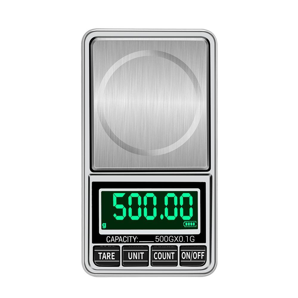 Portable Digital Scale Gold Jewelry Scale Mini Pocket Digital Scale Professional Accurate The weight of the article shall not exceed 500g. silver