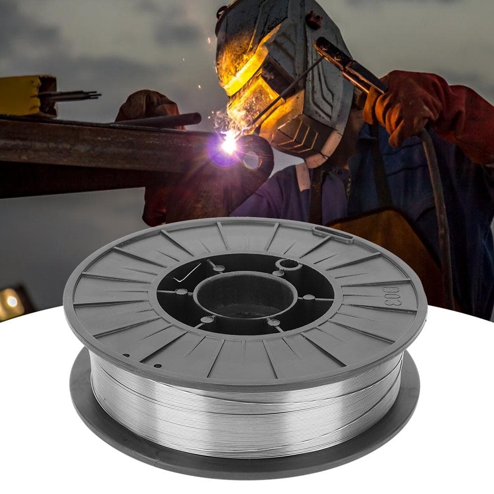 Welding Wire No Gas SelfShielded High Efficiency Weld Accessories E71T GS 0.8mm 4.5KG white