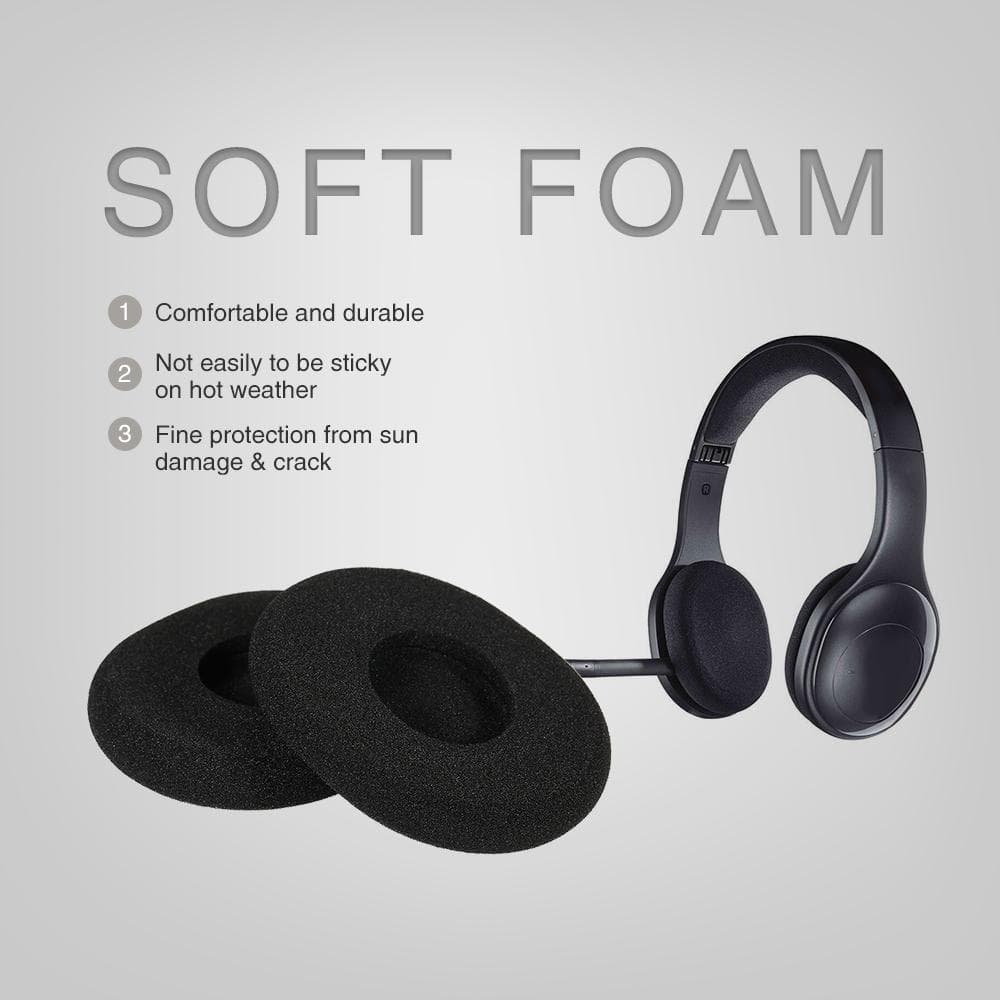 Replacement Earpads Ear Pad Cushion Soft Foam for Logitech H800 H 800 Wireless Headphone