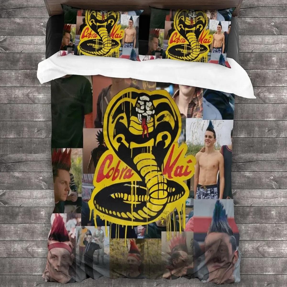 TV Series Cobra Kai Bedding Set Duvet Cover Bedroom Comforter Covers Single Twin King Size Quilt Cover Home Textile 70x133cm 2pcs
