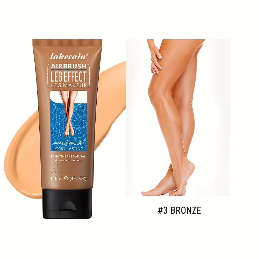 Lakerain Lightweight Leg Makeup Lotion Body Skin Concealer, Moisturizing, Waterproof and Blendable Long-lasting Makeup, Even Skin Tone