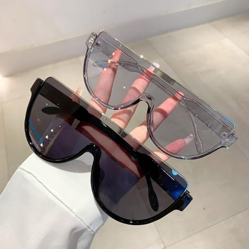 1/2PCS Fashion Shades Sunglasses Women Men Retro Oversized UV400 Protection Stylish Eyewear