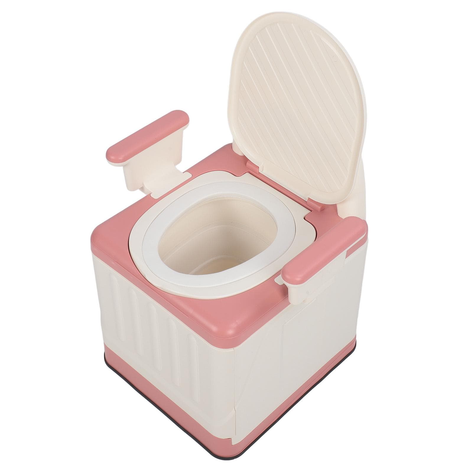Bedside Commode for Adults Anti Slip Soft Padded High Weight Capacity Bedside Commode Toilet for