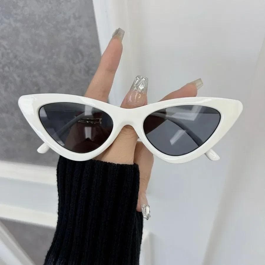 Designer Cat Eye Sunglasses Women Men Colorful Small Frame Sun Glasses Fashion Mirror Lens UV Protection Other