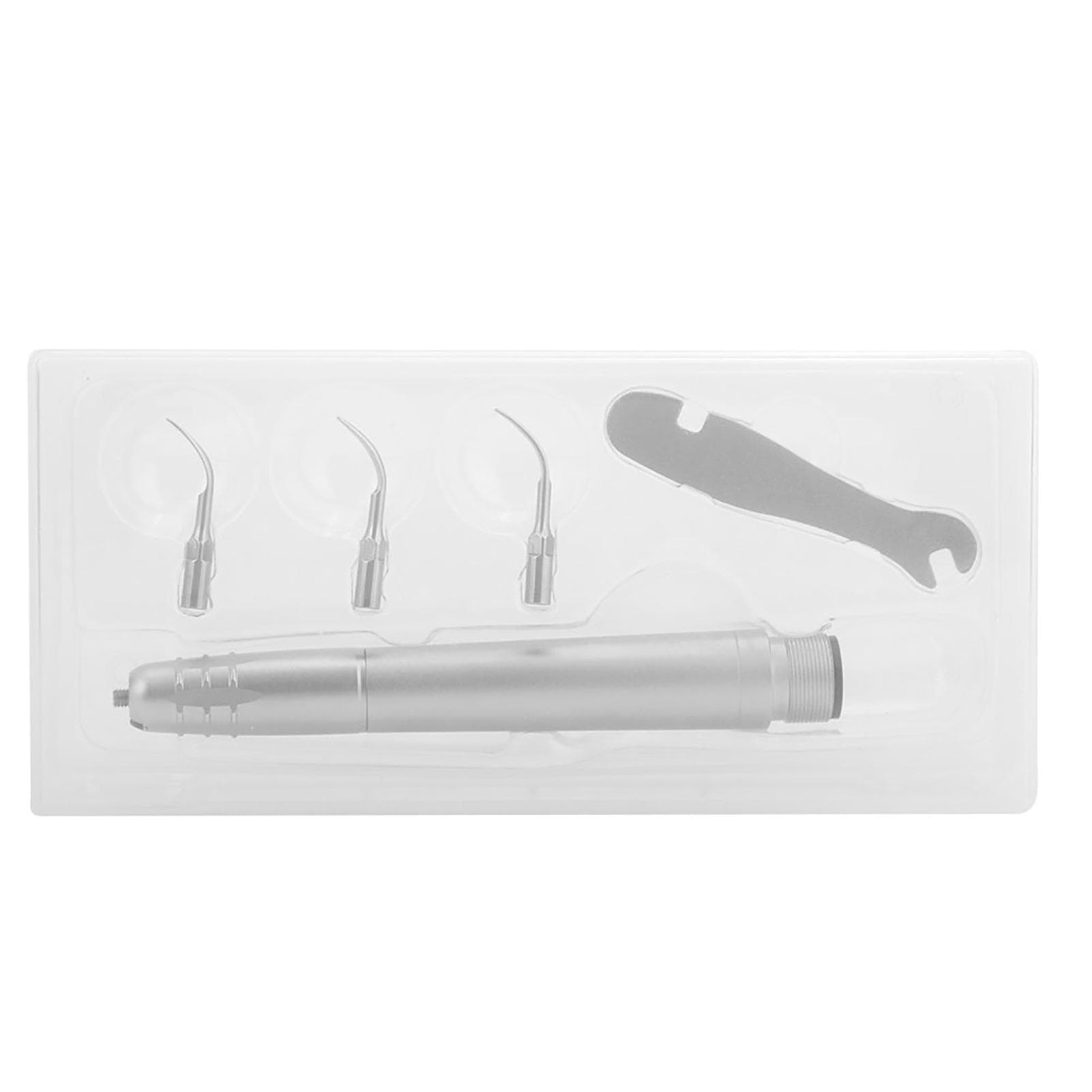 0?8000Hz Dental 2 Holes Air Scalers Handpiece with 3 Tips Oral Dental Tool