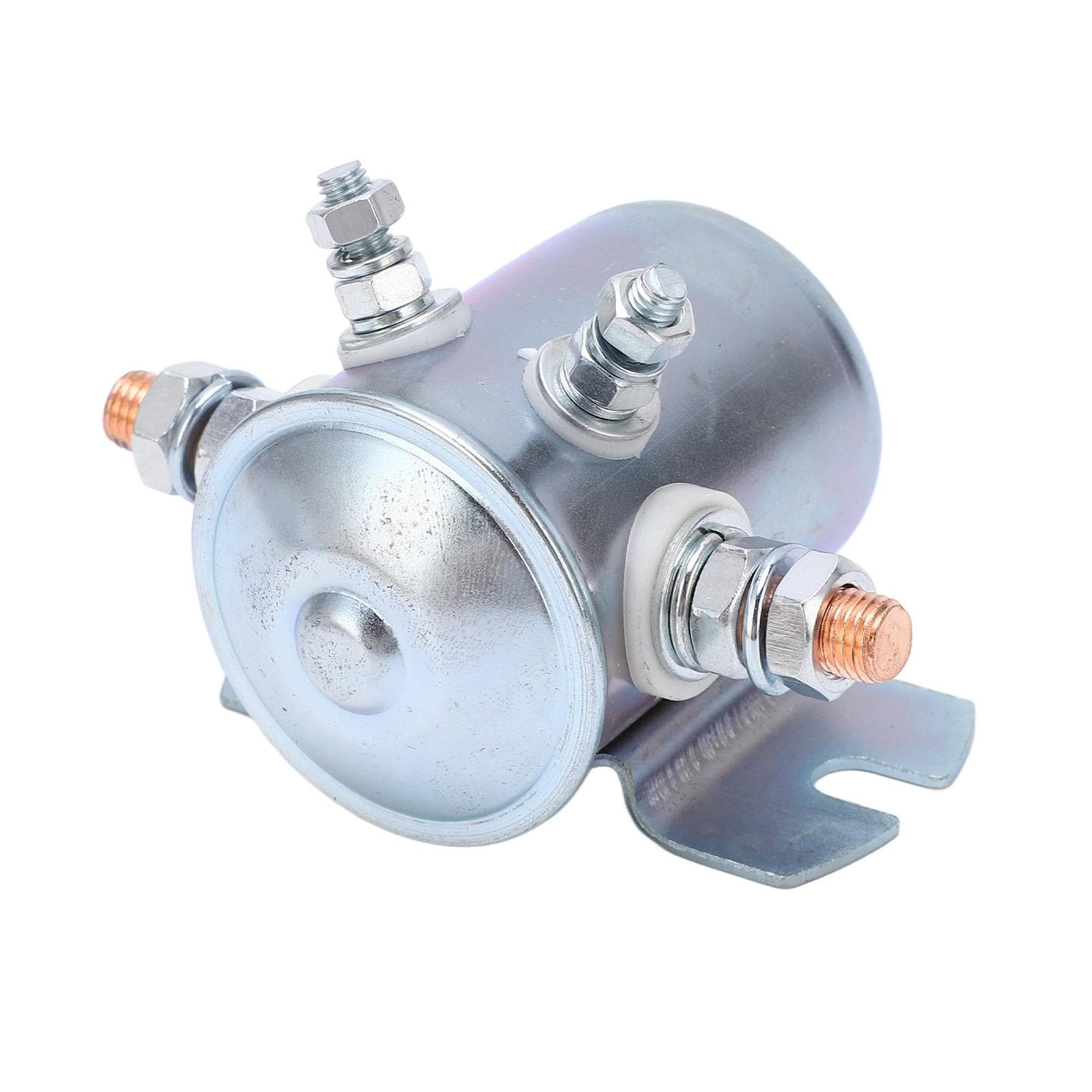 12V Continuous Duty Solenoid 4 Terminals 100AMP High Performance 1114208 SAS5203 for Golf Cart