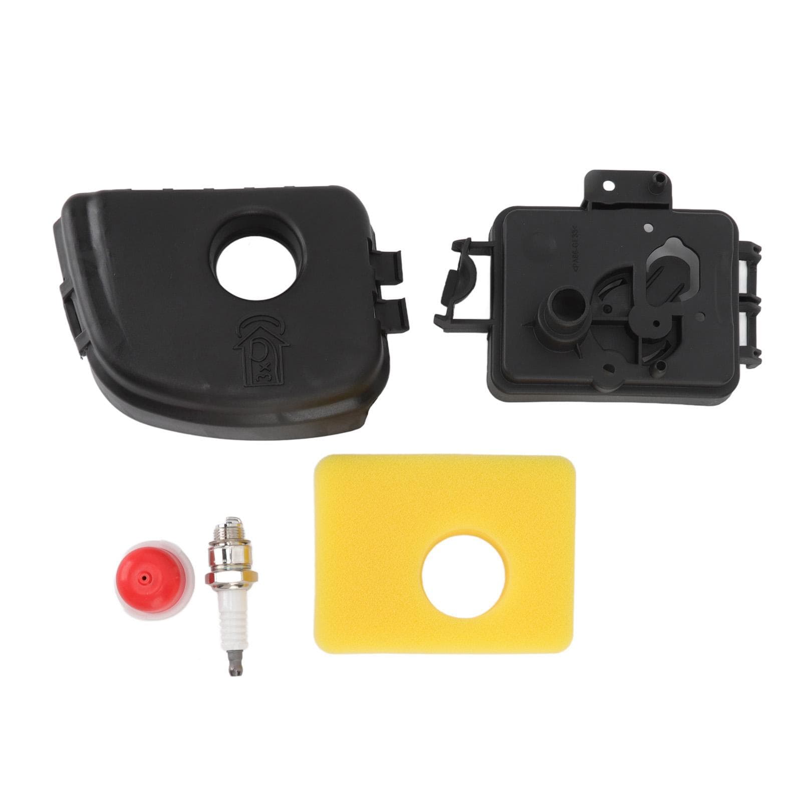 595660 595663 Air Filter Cover Kit Air Cleaner Cover with Primer Bulb Foam Filter Ignition Plug for