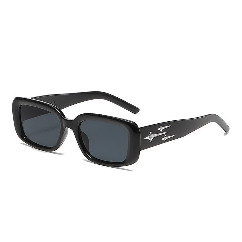 Retro Y2K Small Square Sunglasses Women Protective Glasses Kitten Eye Fashion Colorful Mirror Sun Glasses Punk Style