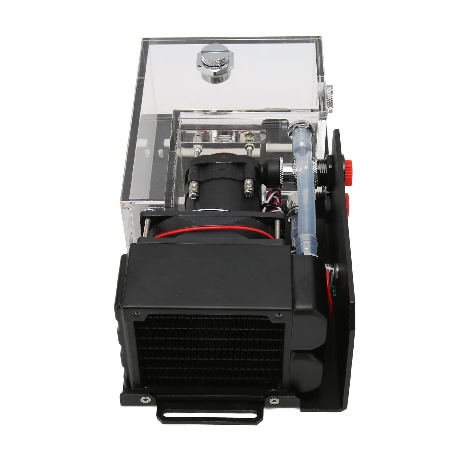 Water Cooling Pump 500ML Water Tank 2 Layer 80mm Copper Bar 2000RPM Water Cooling Tank for Industry