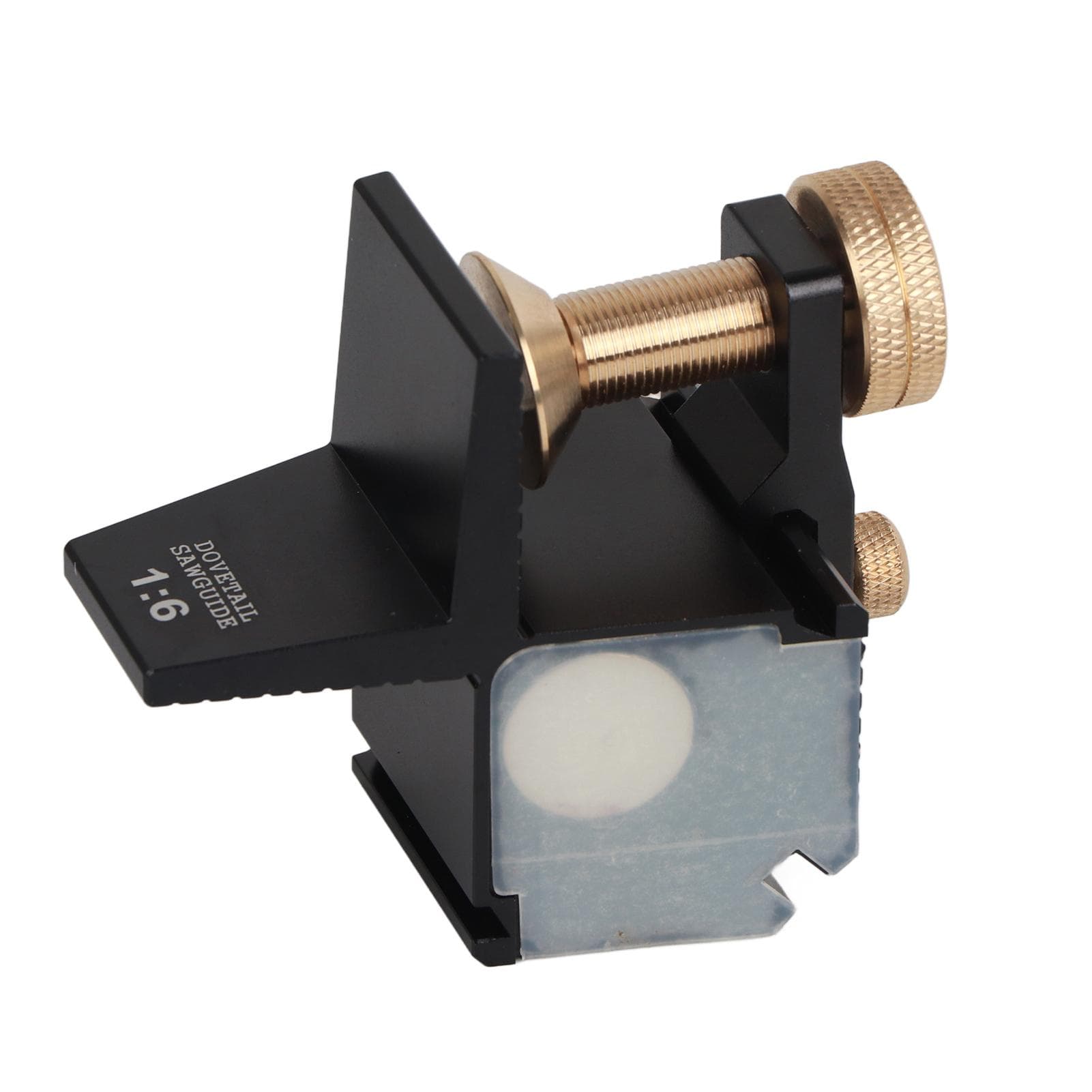Aluminum Alloy Woodworking Dovetail Guide Rail Saw Gauge for DIY Activities90 degrees