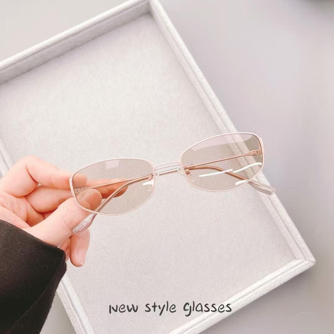 Korean Style Women Sunglasses Polygon Shape UV Protection Trendy Sun Glasses Fashion Stylish Travelling
