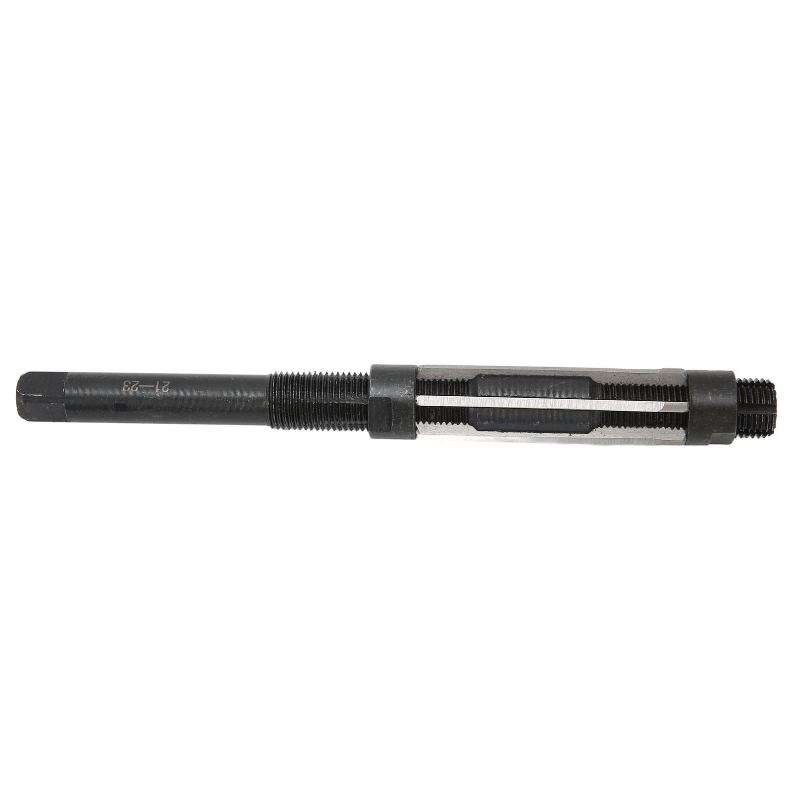 Adjustable Reamer Hand Chucking Tool 6 Flute 64mm Length 9SiCr 21?23mm Adjustment Range