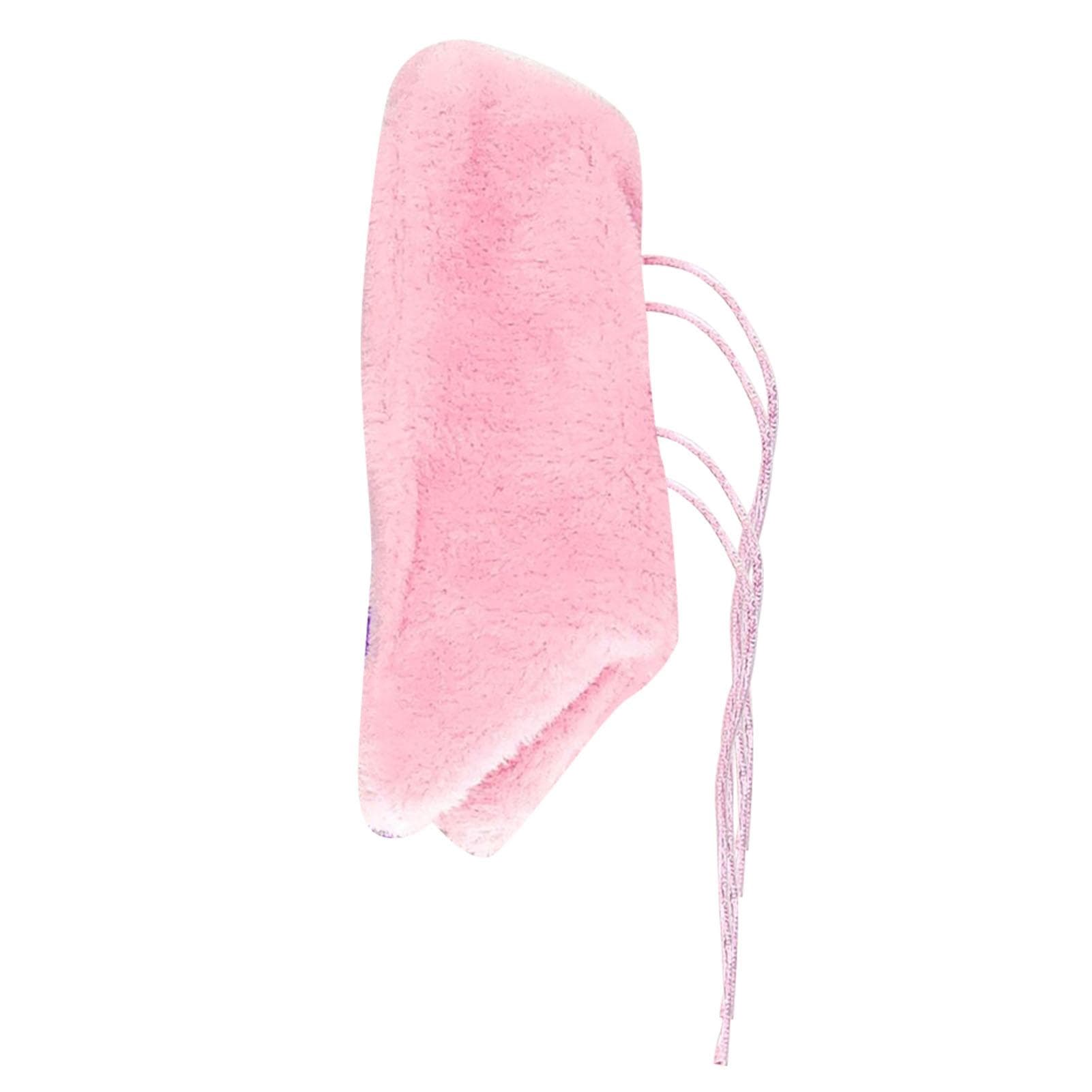 Corner Fleece Bird Blanket Comfortable Warm Bird Shelter Bed Parrot Blanket for Autumn Winter Small pink