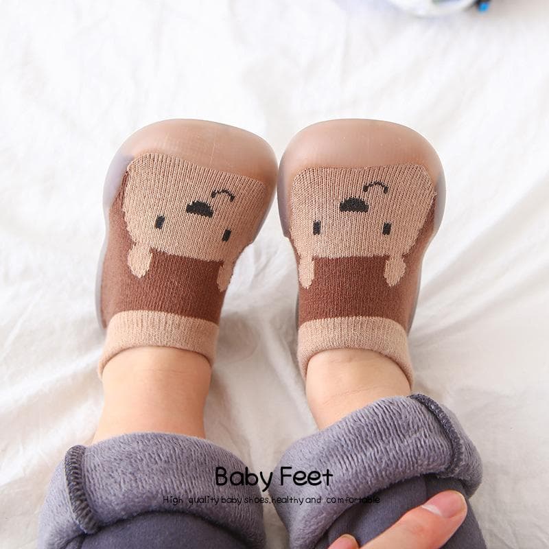 Korean style children's indoor soft-soled shoes spring and autumn baby breathable non-slip baby