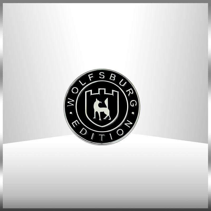 Car Accessories WOLFSBURG EDITION Logo Emblem Side Rear Trunk Badge Metal Decals Decoration Car Styling grey