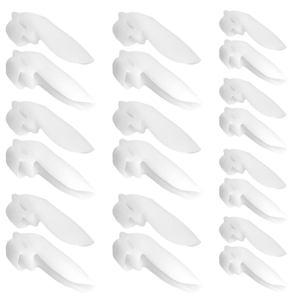 10 Pairs Toe Straightener Silicon Gel Bunion Protecter Corrector Abrasionproof Foot Health Treatment