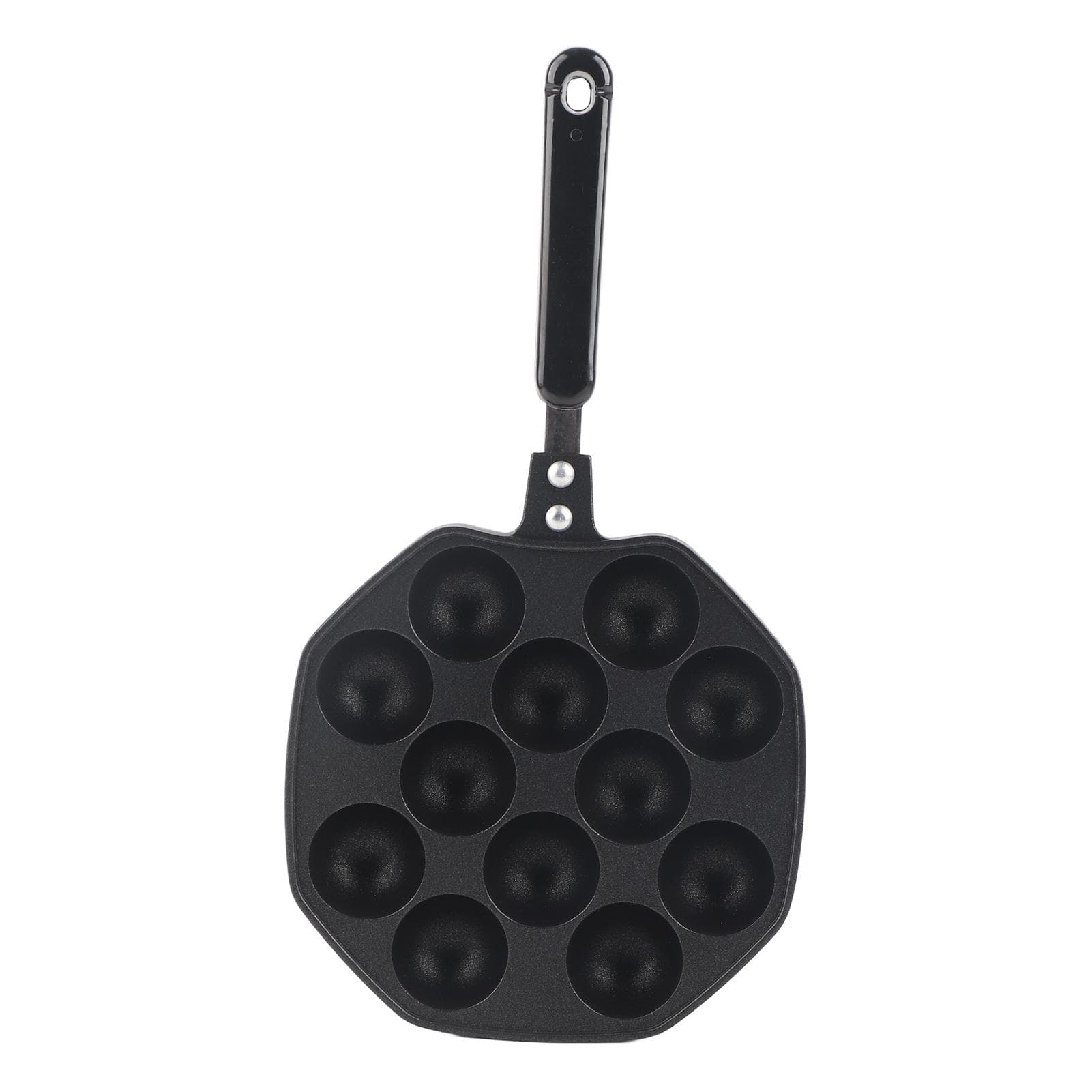 12 Cavities Aluminum NOn stick Takoyaki Grill Pan Plate Octopus Ball Pancake Maker Baking Mold White