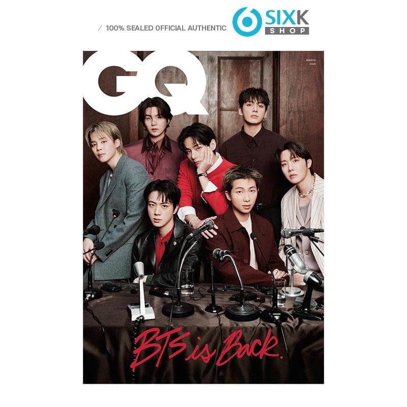 [Pre-order] GQ - BTS COVER [MAR ISSUE 2026] With Translation