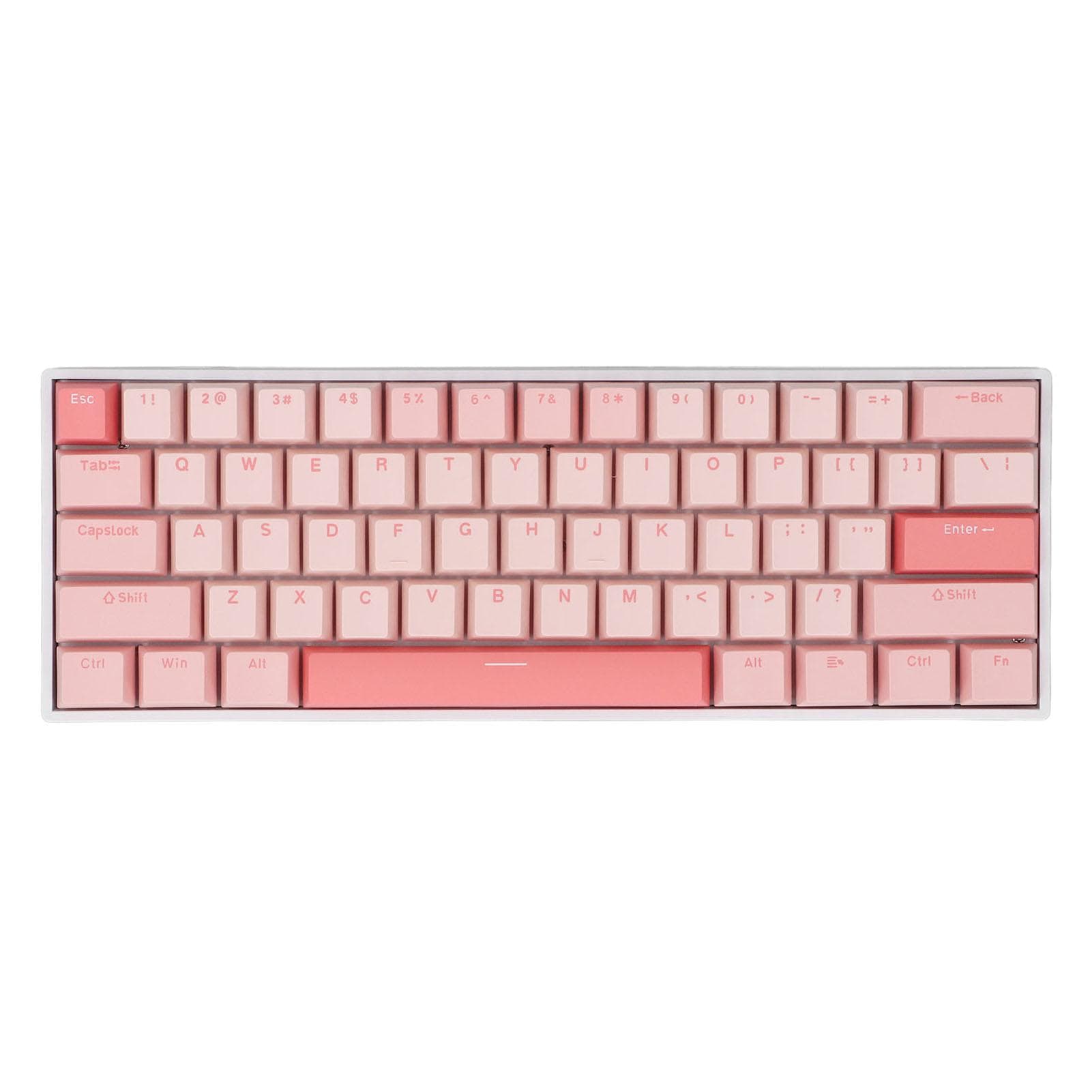 61 Keys 60percent  Mechanical Keyboard 2.4G Wireless Bluetooth 3.0 5.0 Type C Wired Red Switch Backlit