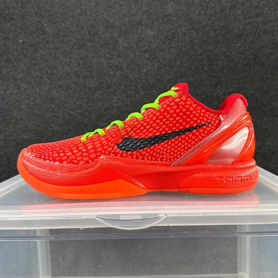 Genuine Kobe 6 Combat Basketball Shoes - Violent Orange, Full Mamba Replica, 6th Gen Men's Sports Shoes Size 45