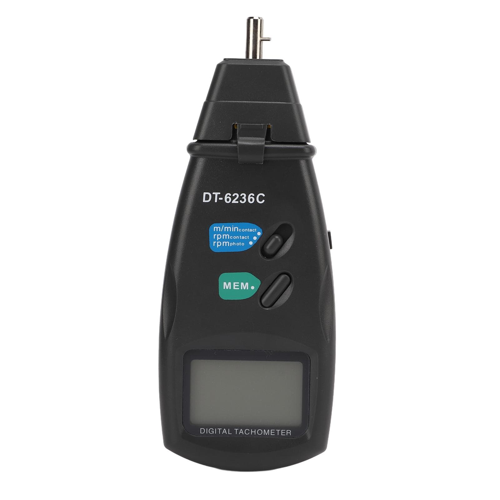 Digital Tachometer 2 in 1 Optoelectronic Contact Non Contact RPM Tach for Motor Wheel Automobile