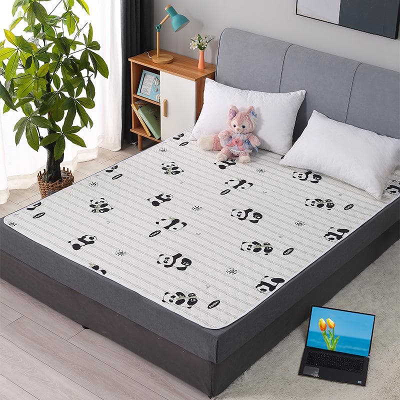Waterproof, Washable Cotton Adult Diaper Pad - Breathable, Oversized Care Mattress for Elders 80x120 cm