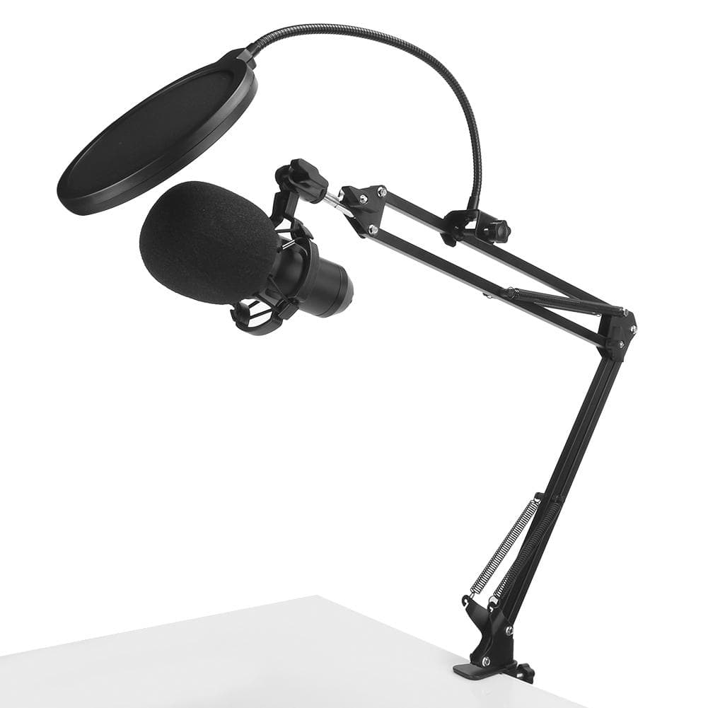 Adjustable Recording Microphone Suspension Boom Scissor Arm Stand for Live broadcast