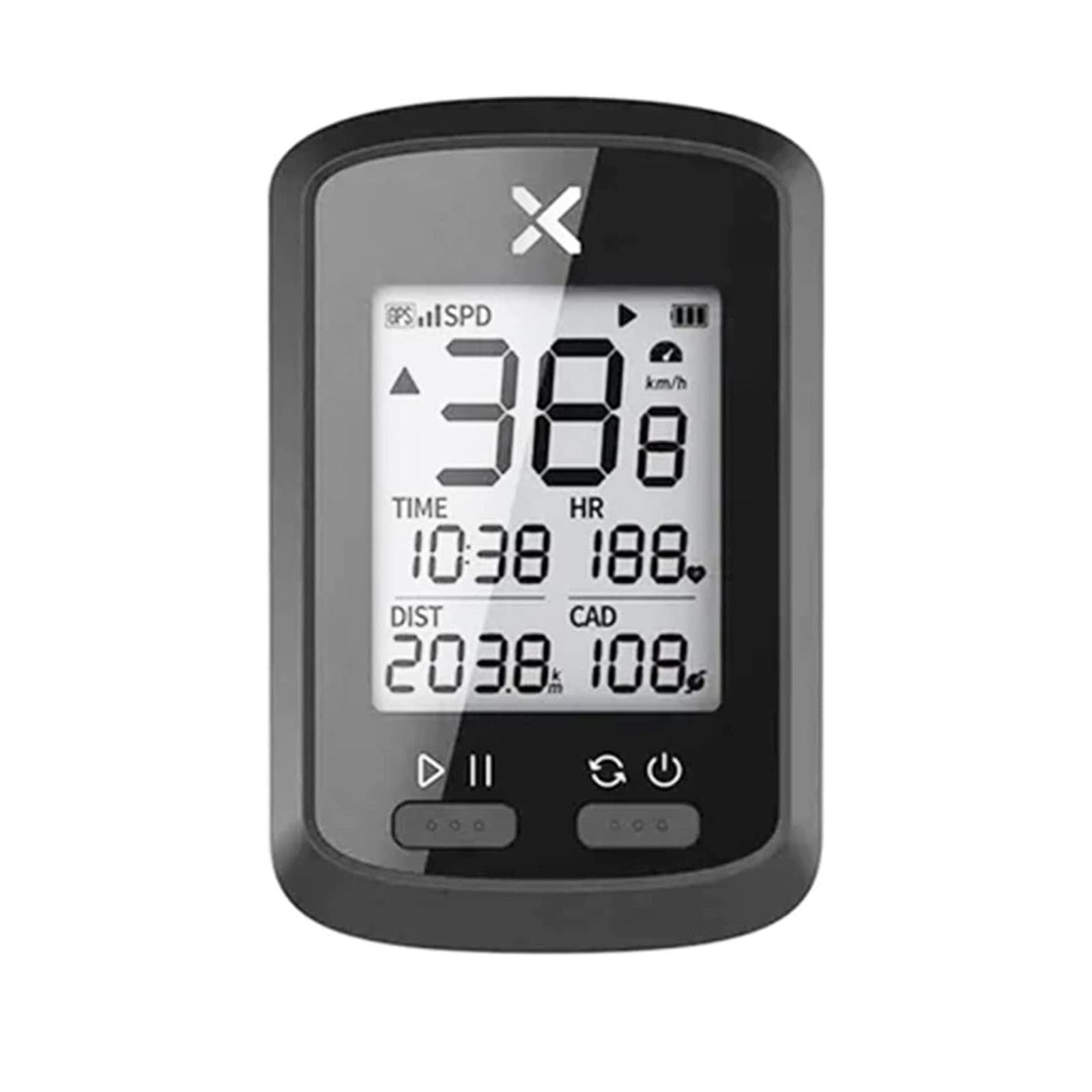 xoss Traveler gps code table Bicycle riding code table Speed mileage cycling code table small G+