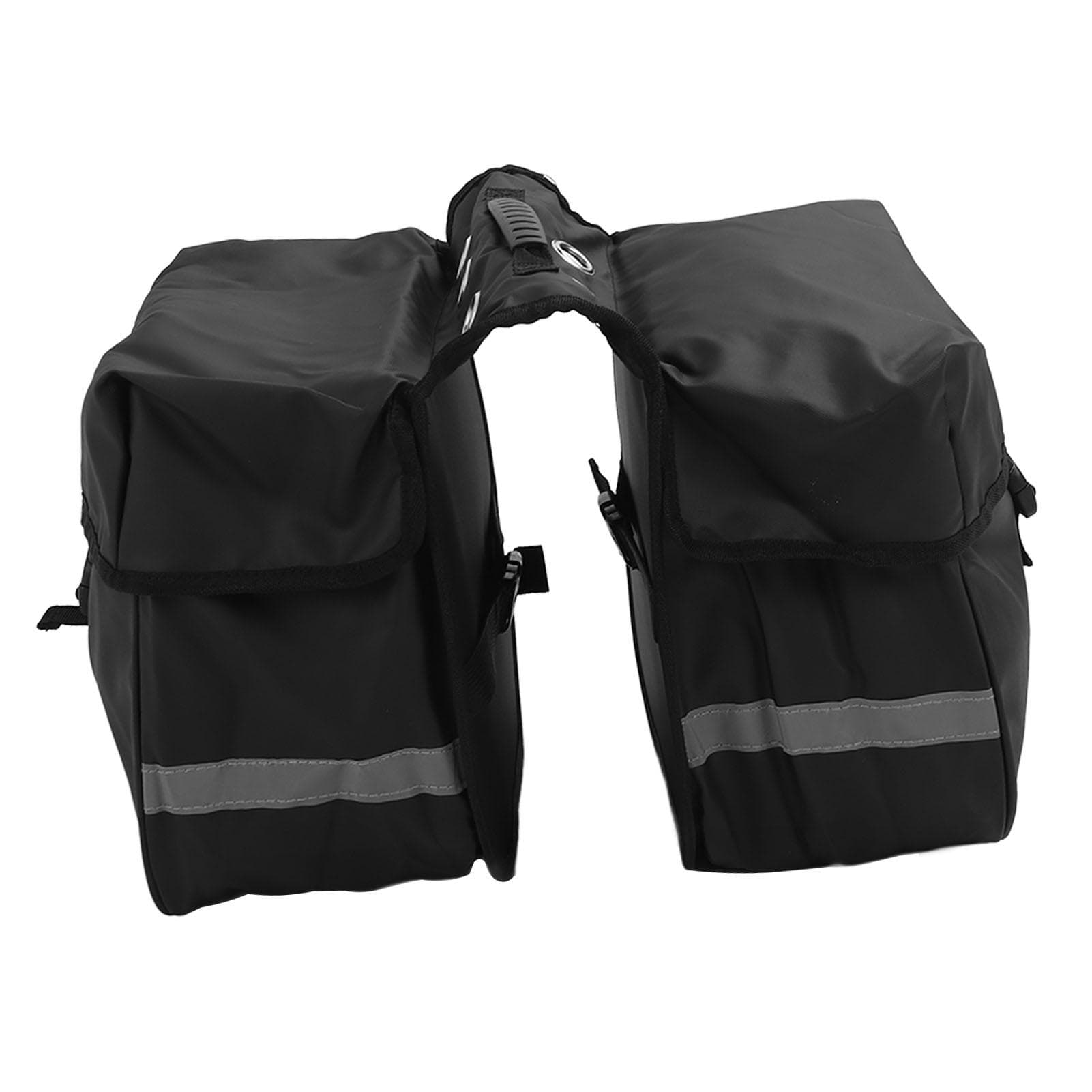 Bike Rear Rack Bag Oxford Cloth 25L Waterproof Saddle Bag Trunk Storage Bag for Mountain Bike Road
