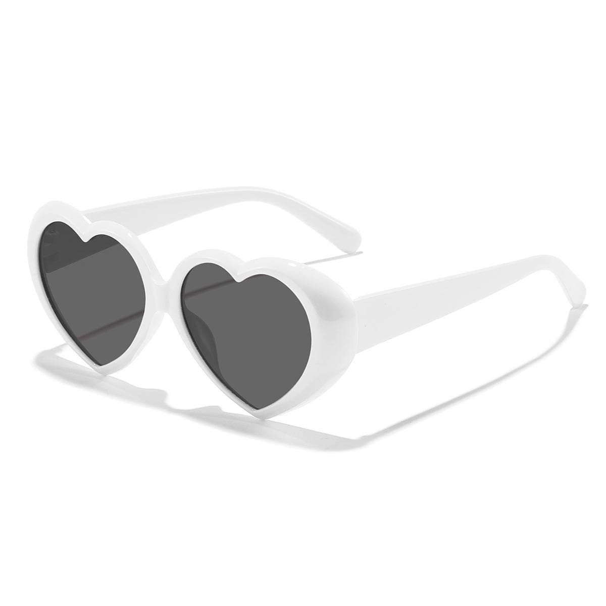 Vintage Core Sunglasses for Women Men Heart Shaped Round Sun Glasses Retro Eyewear Unisex Oculos De Sol Fashion MULTI