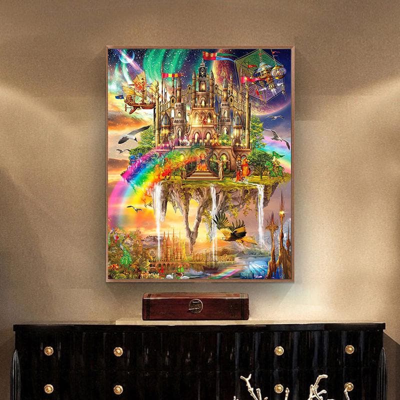Diamond Painting Cross Stitch Diamond Embroidery Mosaic Diamond Wall Painting 20X30CM