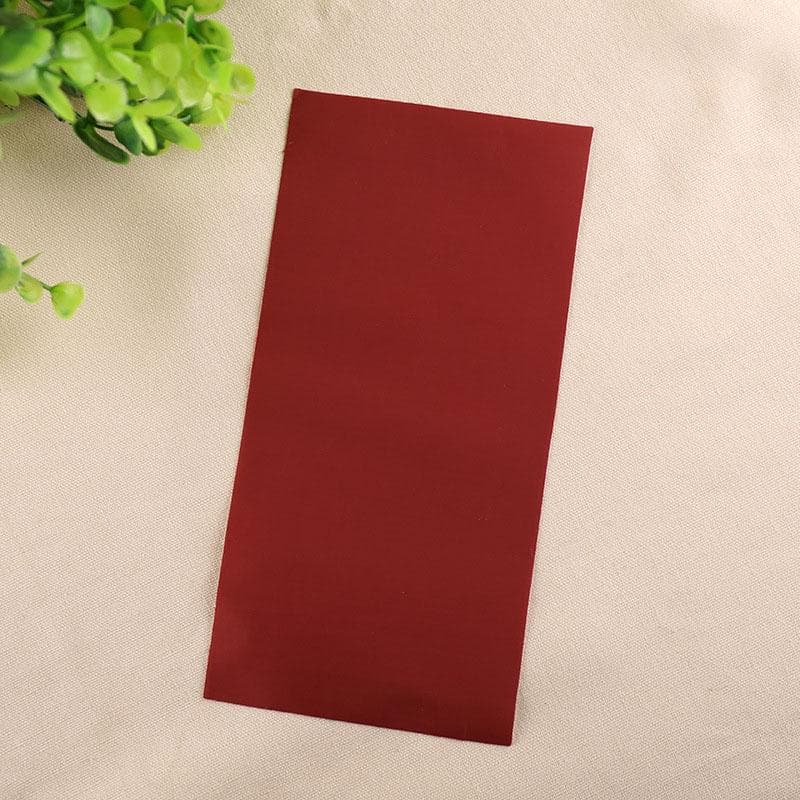 DIY Self Adhesive Cloth Sticker Free Cut Raincoat Waterproof Patches Jacket Clothing Repair brick red