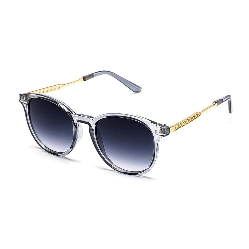 New European American Metal Hollow Sunglasses Trendy Retro Street Style Fashion Accessories