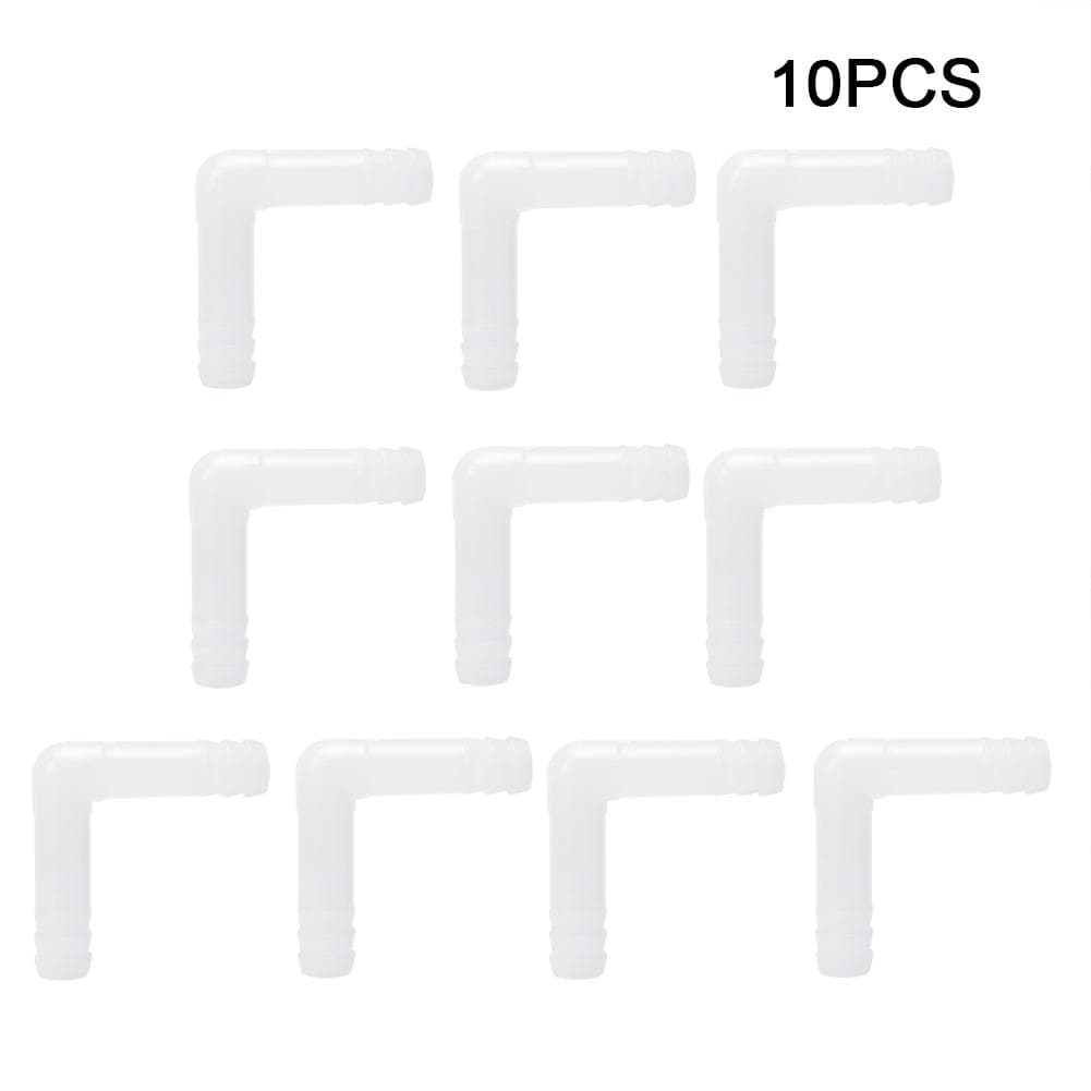 10PCS/Lot ABS Aquarium Air Tube Bend Head Connector Air Flow Control Valve Fish Tank Oxygen Pump