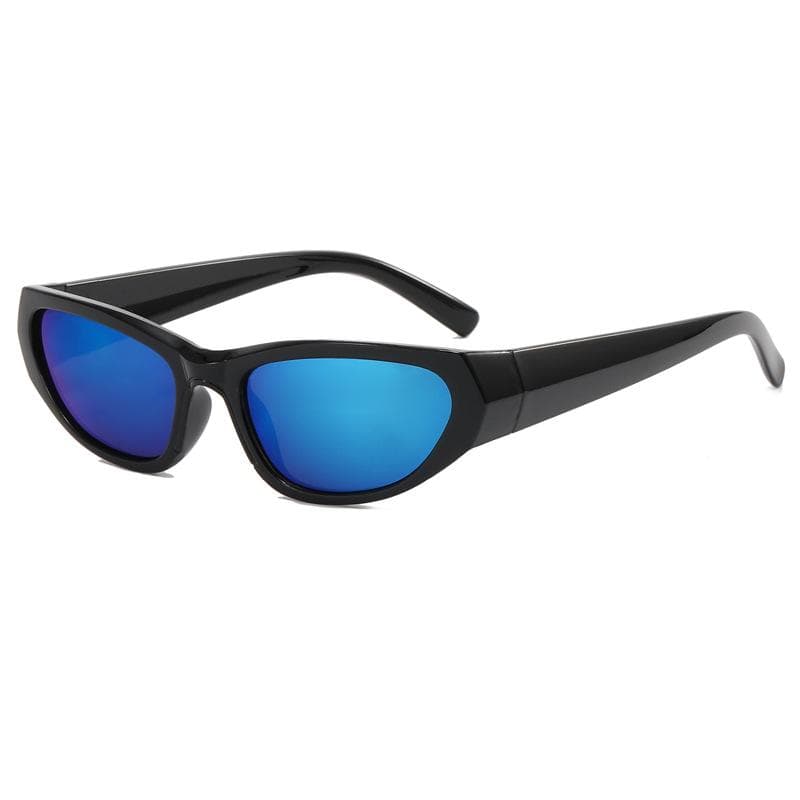 New Vintage Rectangular Sunglasses for Women Men UV400 Nightclub Hip Hop Punk Y2K Trendy Unisex Sun Glasses MULTI