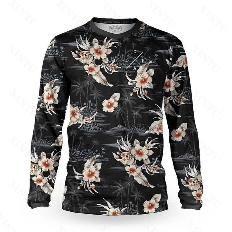 Loose riders Men Technical Jersey Longsleeve Motorcycle DH Cross country tracksuit BMX MTB Mountain bike endurance race shirt XL