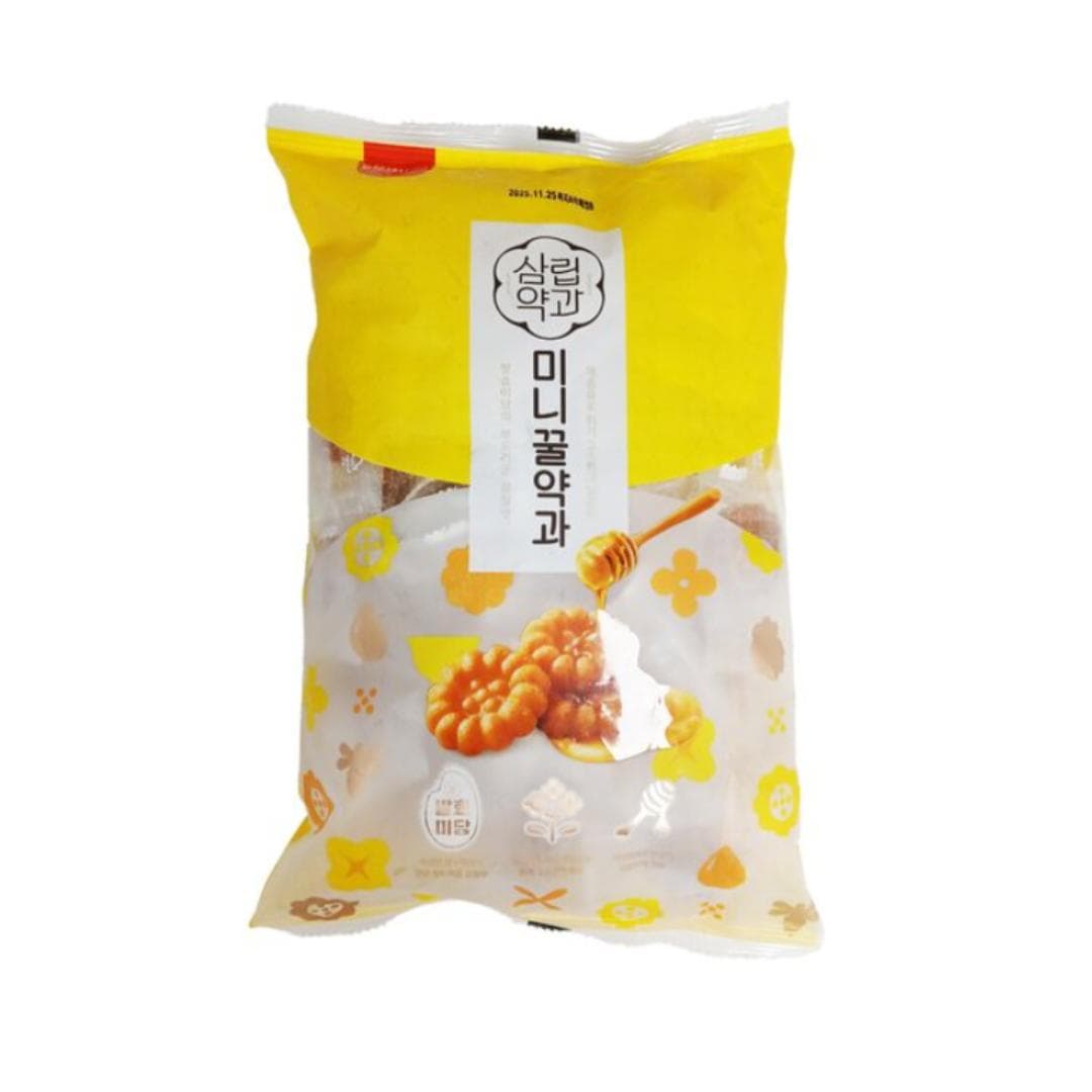 SPC SAMLIP Korean Traditional Honey Cookies, Sweet Teafood Yakgwa (6 Options) #500g
