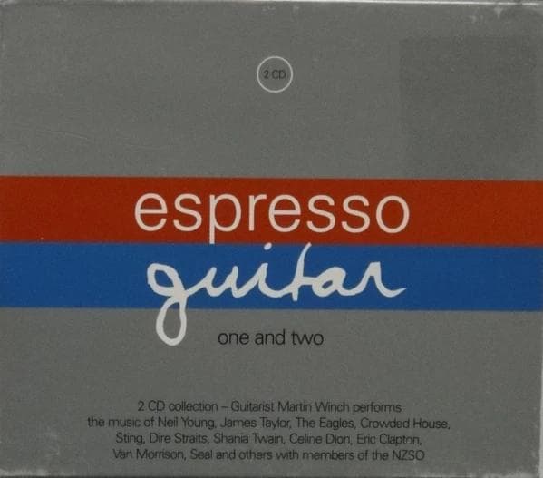 CD MARTIN WINCH - Espresso Guitar One And Two 5015972000 Thom Marketing 2000 New Zealan Pop Used